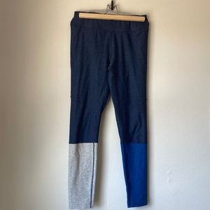 Outdoor Voices OV Textured Compression Warmup Legging - Colorblock